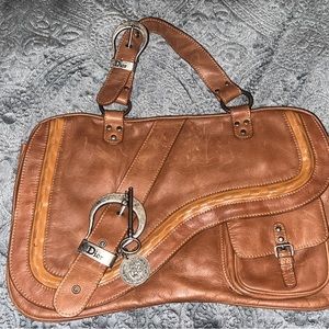 Dior vintage saddle bag